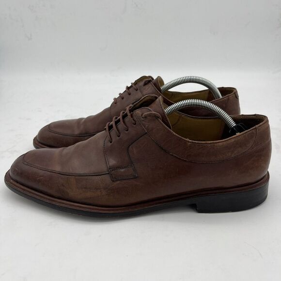 Mezlan Other - Mezlan Fiore Brown Leather Lace-Up Split Toe Apron Oxford Shoes Men's US 11 M